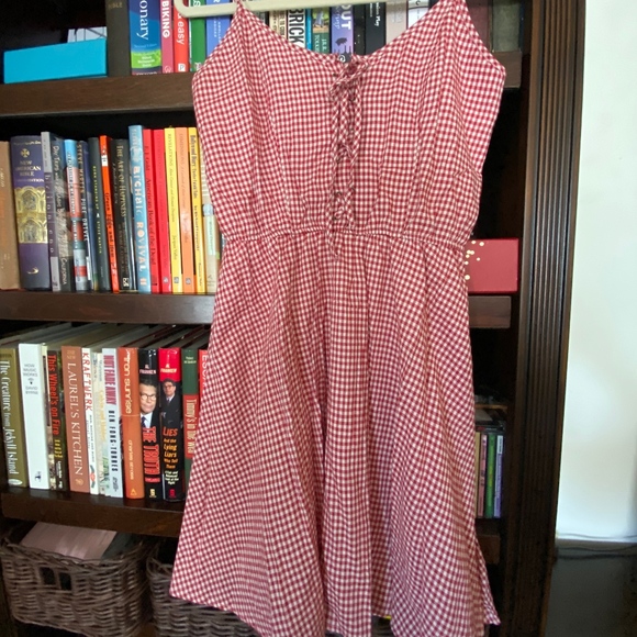 Gingham Mini Dress - Picture 2 of 4